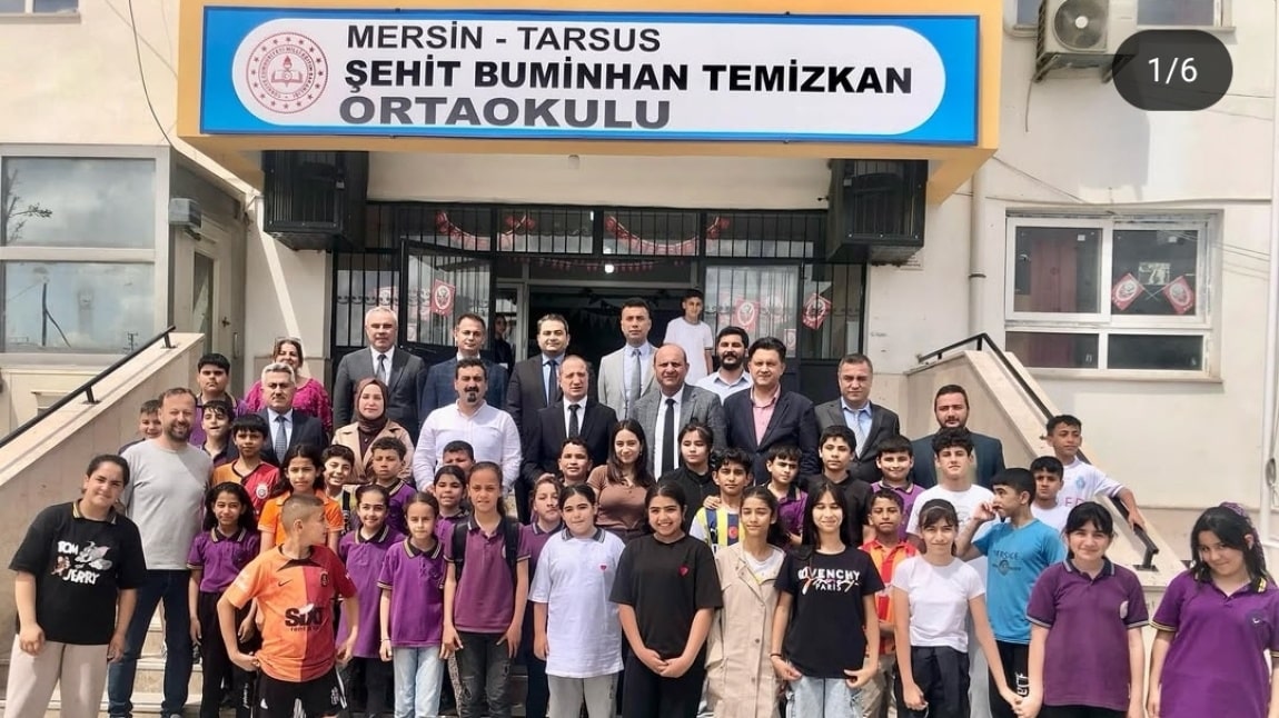 TARSUS PROTOKOLÜMÜZ ŞEHİT BUMİNHAN TEMİZKAN ORTAOKULUNDA!